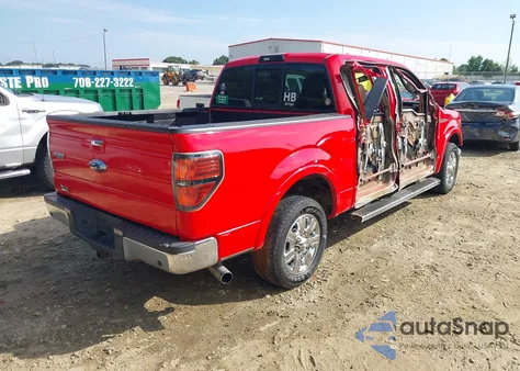 2012 Ford F-150 Lariat from USA, damaged, VIN 1FTFW1CT7CFB20318